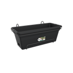 green basics balkonkasten xl allin1 55cm living schwarz